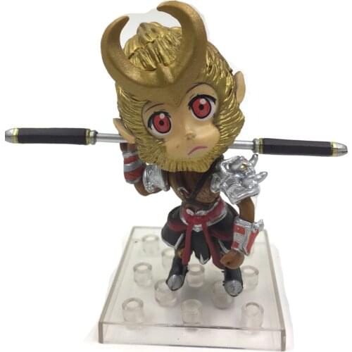 Arena Of Valor: 5v5 Arena Game The Monkey King Q version action figure collectible model toys for boys