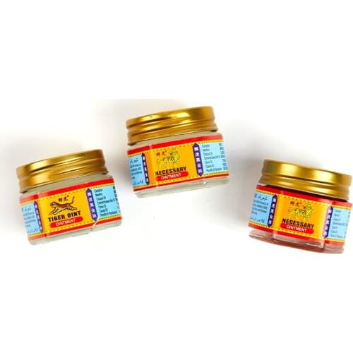 Red Tiger Balm Ointment Chiense Painkiller Balm Muscle Pain Relief Ointment