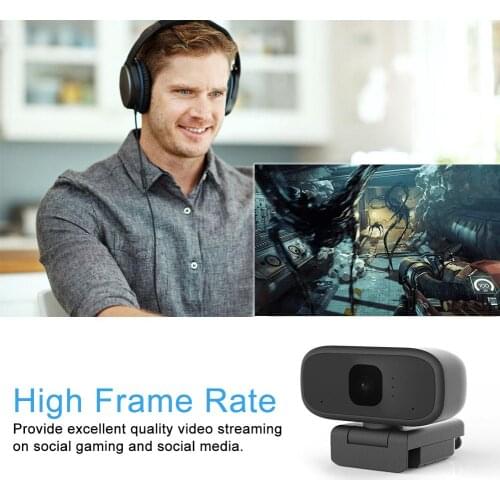 Mini Computer Camera High-definition Durable USB Free Drive Webcam With Noise Reduction Microphone For Laptops Notebook Desktops