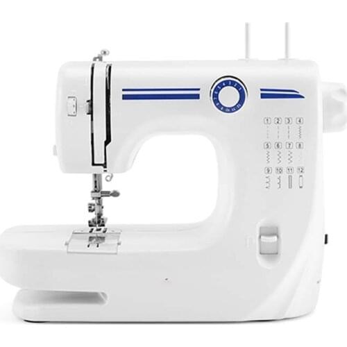 UFR-608A Mini Sewing Machine 6V Electric Foot Pedal Desktop With Seam Household Multifunctional Thick-Eating Sewing Machine