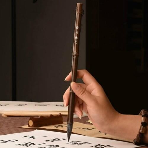 Calligraphy Brush Set Chinese Huzhou Ink Brush Pen Traditional Chinese Painting Regular Script Writing Brush Set Caligrafia