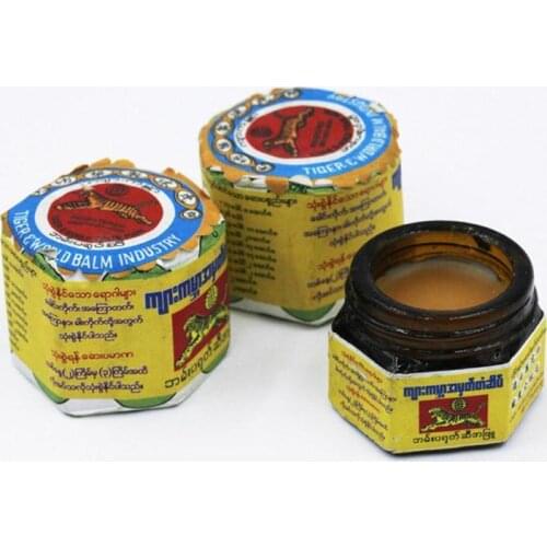 New Fashion Tiger Balm Muscle Aches Myanmar Ointment Cramps Sprain Bruises Mosquito Bites Joint Pain Body Massage Cool Oil
