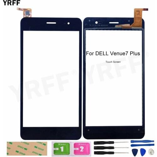Touch Screen Digitizer For Dell Venue7 Plus Front Outer Glass Touch Panel Sensor Repair Parts