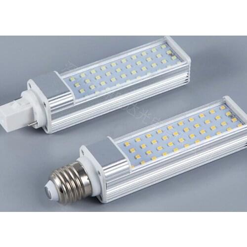 SMD 2835 LED Horizontal Plug Lamp E26 E27 G23 G24 LED Corn light Bulbs 5W 7W 9W 11W 13W 15W Down lighting AC85-265V