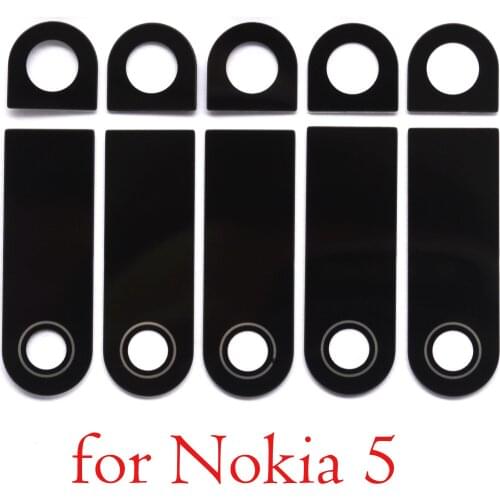 Back camera glass lens for Nokia 5 with sticker for Nokia5