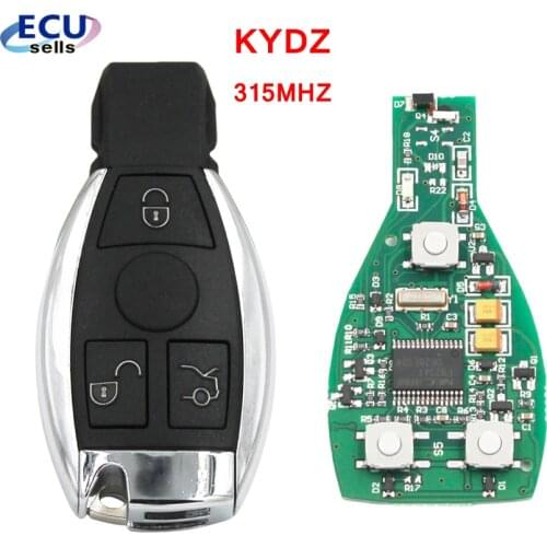 Smart Key 3 Buttons 315MHz for Mercedes Benz Auto Remote Key Support NEC And BGA 2000+ Year