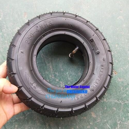 High performance 2.50-4 tire fit Motorcycle tyre Gas Electric Scooter Bike Tire and Scooter wheelchair wheel