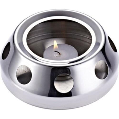 XMT-HOME Teapot candle warmer stand stainless mat kettle candle heater