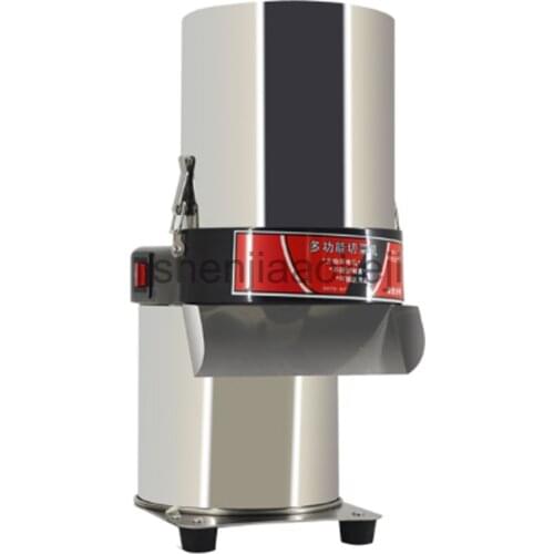 Electric commercial vegetable slicing shredder automatic stainless steel professional vegetable chopper 220V400W 1PC
