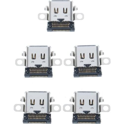 1pc Replacement Charging Port Type-c Charger Cocket For Switch Console Charging Port Power Connector