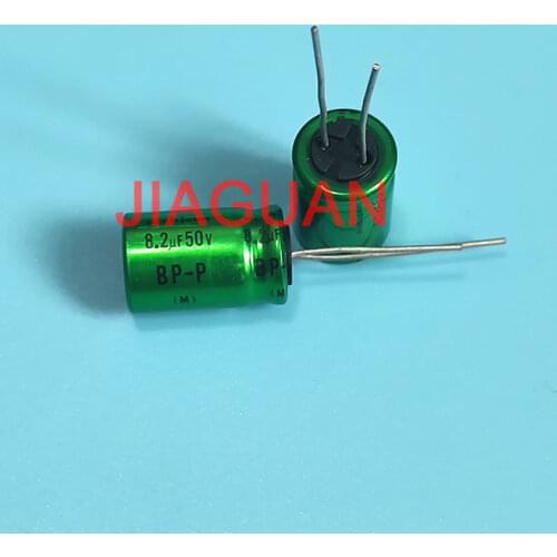 10PCS NEW NICHICON MUSE BP 8.2UF 50V 12.5X20MM 50V8.2UF nichicon BP-P DB 8.2uF/50V BP ES non-polar 50V 8.2UF