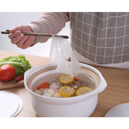 90 Pcs Food Oil On Paper Oil Absorption Membrane Pads 18Cm Diameter Soup Oil - Absorbing Paper Good For Health