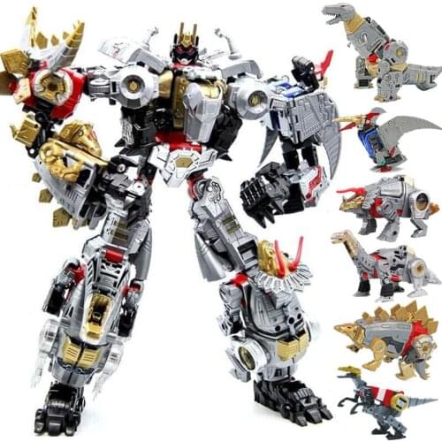BMB NBK 6IN 1 NEW Transformation Movie 5 Toys Anime Devastator Robot Car KO G1 Action Figure aircraft Model Kids Boys Toys Gift