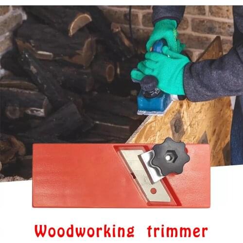 Quick Edge Trimming Chamfer Plastic Gypsum Board Edge Fixture Router Bit Sets 45 Degree Carpenter Chamfer Hand Saw Box Tool