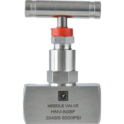 High Temperature And High Pressure NPT Thread Needle Valve Pressure Gauge Needle Valve Stainless Steel J13W-320P Globe Valve