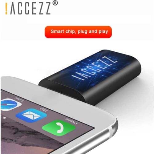 !ACCEZZ Mini OTG Micro USB Adapter For iPhone 11 Pro Max XS X 8 7 Plus Charging OTG Adapter Micro USB to Lighting Male Converter