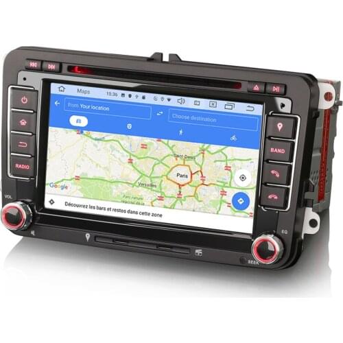 7" Android 10.0 OS Car DVD Multimedia System Player GPS Radio for Skoda Octavia 2004-2013 & Superb 2008-2015 & Rapid 2012-2013