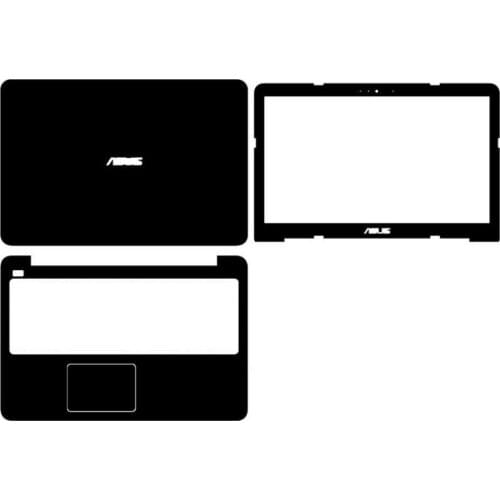 KH Laptop Sticker Skin Decals Cover Protector Guard for ASUS FL5900 A556U F556 K556 X556 V556 R558 VM591U