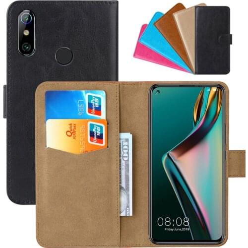 Luxury Wallet Case For Elephone U3H PU Leather Retro Flip Cover Magnetic Fashion Cases Strap