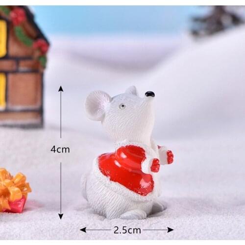 Christmas Cartoon Mouse Children Key Pendant Girl Bag Pendant Gift Activity Doll Accessories Kid Backpack Keychain Pendant