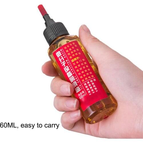 60mL Bicycle Chain Lubricant Portable Bike Chain Lubricating Oil For Chain Household Appliances MTB Fork Oil Drop Ship