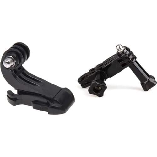 Three-Way Pivot Arm Assembly Extension Adapter + Thumb Knob with Sport J-Hook Buckle Adapter Surface Mount