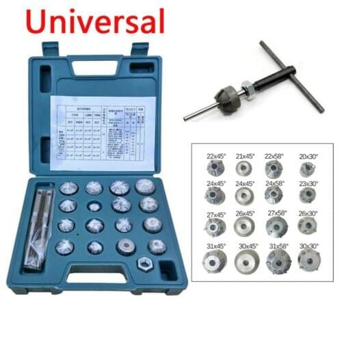 Universal Valve Seat Reamer Motorcycle Repair Cutter Valve Tool Set Fit For Honda Suzuki