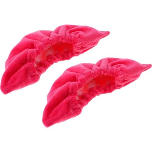 1 Pair Soft Terry Cloth Ice Hockey Blade Cover Skate Blade Guards For Ice Skates hockey Extreme Walking Soaker Skate Soakers