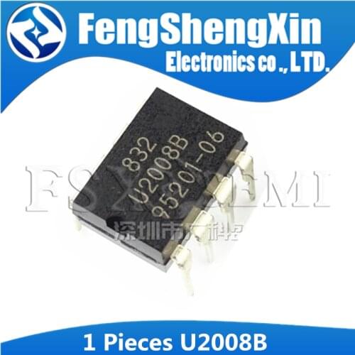 1PCS U2008B DIP-8 U2008 DIP8 2008B DIP8 Low-Cost Phase-Control IC with Soft Start IC