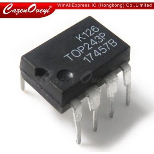 10pcs/lot TOP243PN DIP-7 TOP243 DIP In Stock