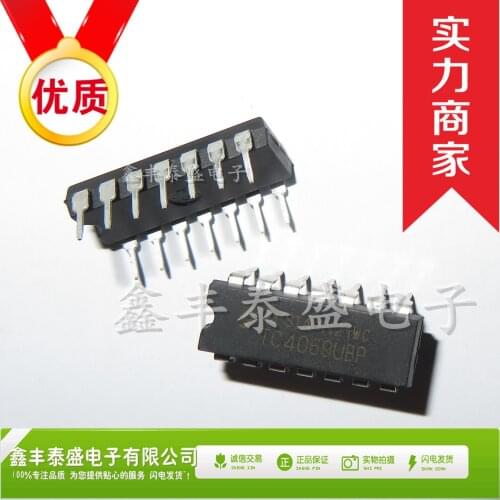 100% New Original In Stock TC4069UBP DIP14 TC4069