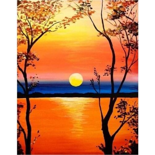 BMBY-DIY 5D Diamond Painting Set Rhinestone Diamond Embroidery Paintings Arts for Home Wall Decor Adults and Kids D