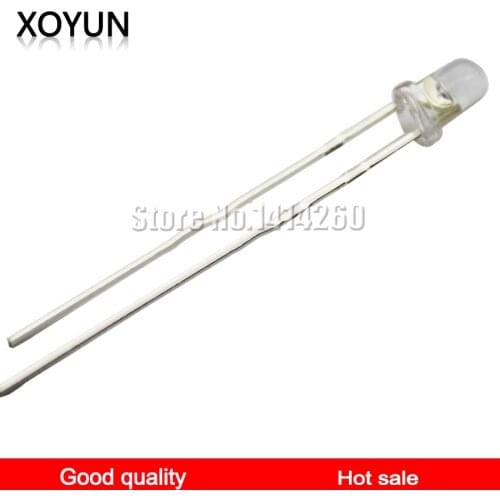 10pcs/lot 3MM photosensitive diode photosensitive receiver tube photosensitive receiver diode photosensitive sensor
