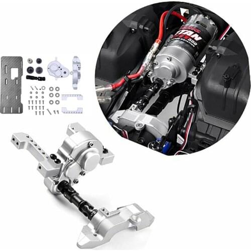 Metal G2 Front Gearbox Motor Holder Kit for TRAXXAS TRX4 RC Car T4 Front Defender Bronco black sliver accessories 1 set