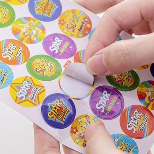 Primary School Pupils Kindergarten Encourage Stickers Decoration Comments Stickers Random Cartoon Reward Stickers Stickers M8G4