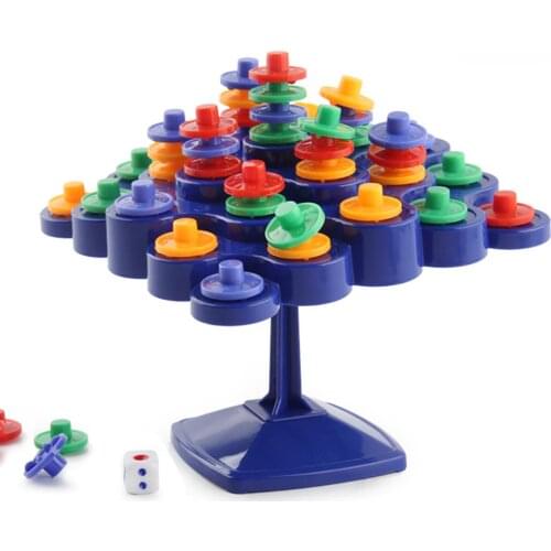 Board Game Stacking Balancing Tree Parent-child Leisure Time Interactive Memory Training Educational Party Games Props Toys Xmas