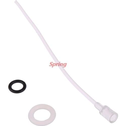 New 10ml Parrot Chick Feeder Copper Head Syringe Hose Birds Feeding Syringe Injector Supplies Bird Feeders