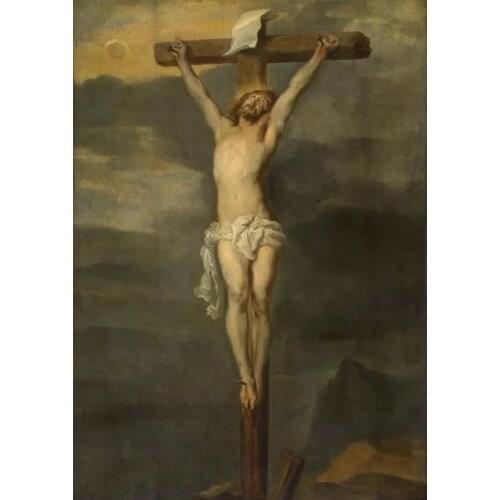 Wholesale oil painting # HOME Church Religious Decorative ART Anthony van Dyck - Christ Crucified PRINT ART PAINTING ON CANVAS