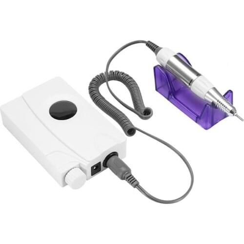 25000RPM Portable Electric Nail Drill Rechargeble Lithium Battery Cordless Manicure Pedicure Ceramic Bits