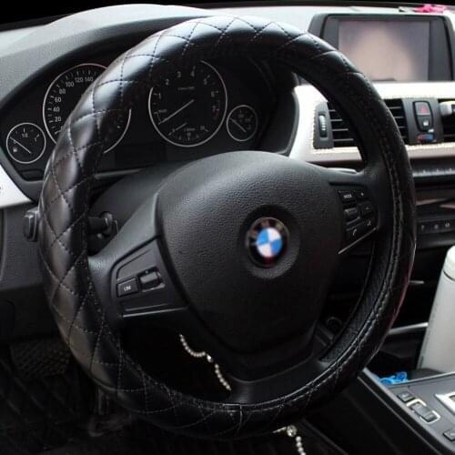 Fashion Lady Simple Steering Wheel Cover Car Anti-slip Covers for Four Seasons Universal Car Steering Wheel Cover