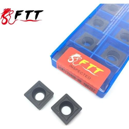 SCMT120408 HR YBC252 External Turning Tools Carbide insert High quality Lathe cutter Tool Tokarnyy turning insert