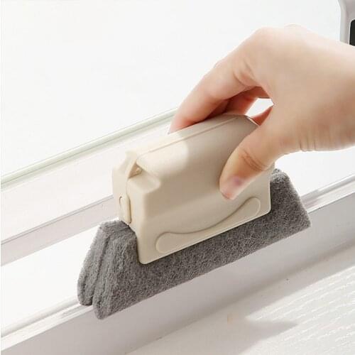 Creative Window Cleaning Cloth Cleaning Brush Magic Window Cleaning Brush Clean Corners Gaps Slot Cleaner Tool Washable