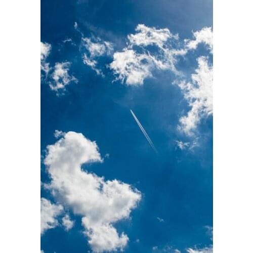 TR 7x5ft art fabric photography backdrops photo studio photographic background for children blue sky clouds photo backdrop vinyl