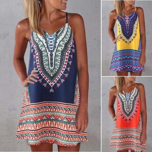 2021 summer sexy african women printing sleeveless pocket plus size long dress