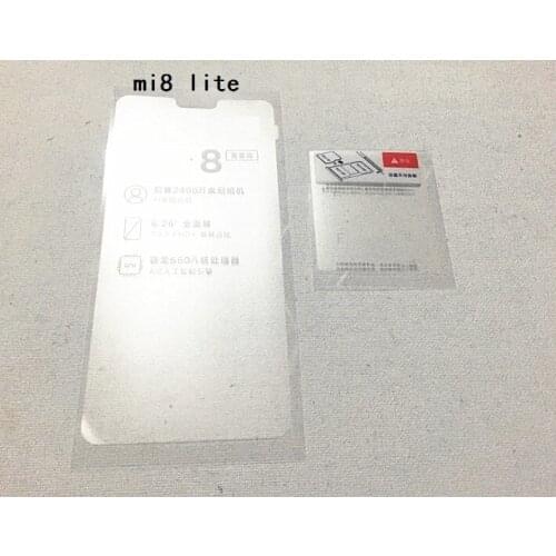 100pcs Mobile Phone Factory Seal Back Cover Housing Protector Film For xiaomi 8 mi 8 lite mi 8SE