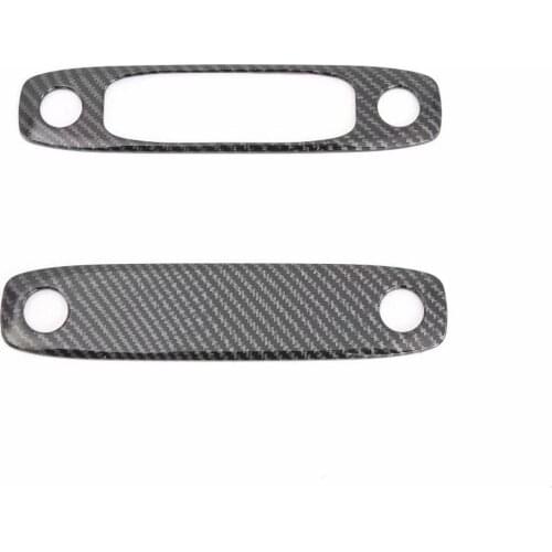 2pcs Reading lamp decoration The middle part style Car Automotive interior trim For Tesla Tnc Model 3 2017