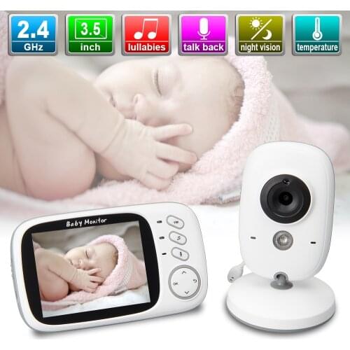3.5inch Wireless Babyfoon Met Camera Video Baby Monitor Night Vision Babyphone Security Camera Bebe Monitor With Holder