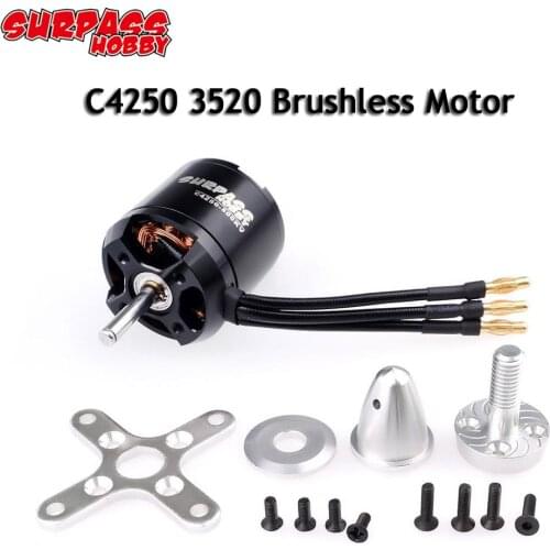 C4250 3520 4250 720KV 800KV Brushless Motor for Airpalne Aircraft Multicopters RC Plane Helicopter
