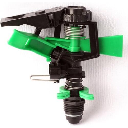 DN 15 1/2 Inch Plastic 360 Angel Rotating Sprinkler Adjustable Lawn Rocker Arm Nozzle Garden Water Spray Irrigation Sprinklers