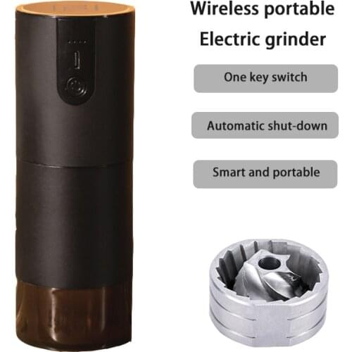 Wireles Coffee Grinder Electric Mini Kitchen Grinder Electric Coffee Bean Grind Mill Food Grinding Machine Home Grinding Milling